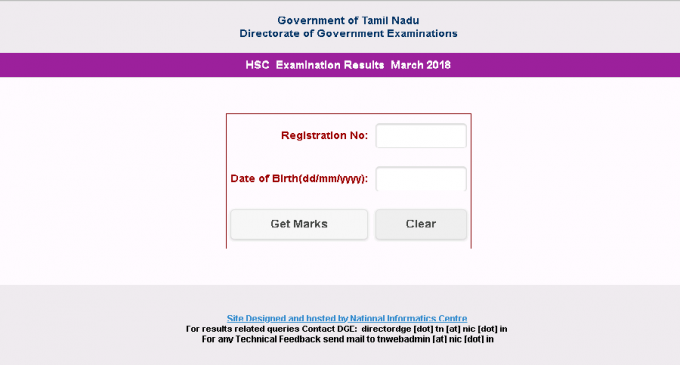 TN HSC Results: Tamil Nadu 12th result 2018 released,check your result @tnresults.nic.in