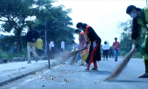 Swachha Bharat Abhiyan Conducted by students of SIGCE, Ghansoli