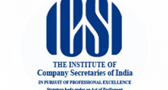 ICSI CS Foundation and CS Executive June 2019 Exam Dates Declared