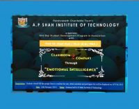 Classroom 2 Company through “Emotional Intelligence” a Seminar by A.P. Shah Institute of Technology