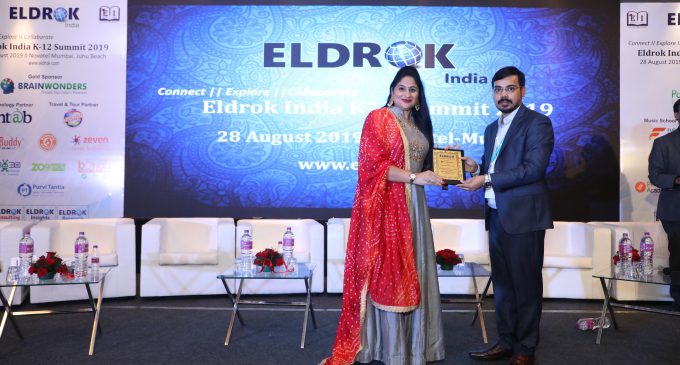 Vagad Pace Global School won “Eldrok India K-12 Awards 2019”