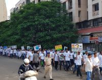 A.P. Shah Institute of Technology, Organised  Walkathon rally against the use of plastic.