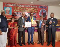 Dr. Baban Rindhe awarded with Bharat Ratan  – Dr. Sarvepalli Radhakrishnan Gold Medal Award