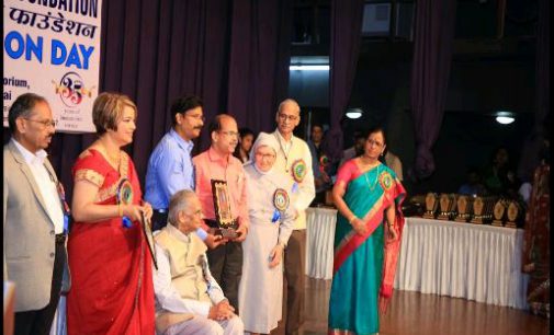 Vivek Vidyalaya and Junior college Was Awarded With Social Auction Award