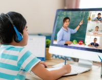 Parents are concerned about online education, according to a survey.