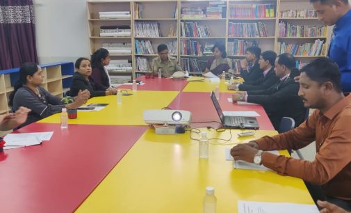 Teacher Committee Meeting in Podar International School Deolali