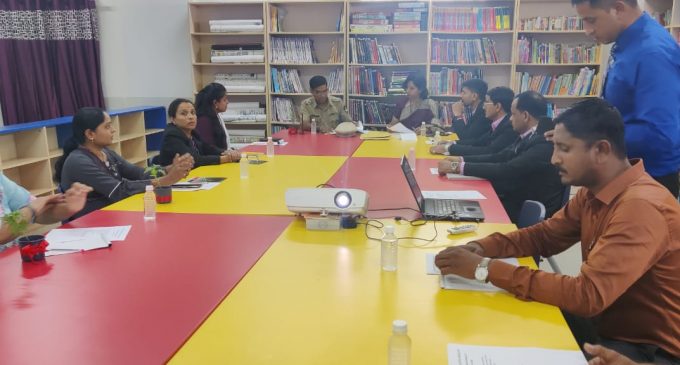 Teacher Committee Meeting in Podar International School Deolali