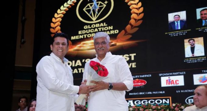 Global Education Mentor Award: Groom our Children to be Global Citizens, says Shri Gajendra Singh Shekhawat